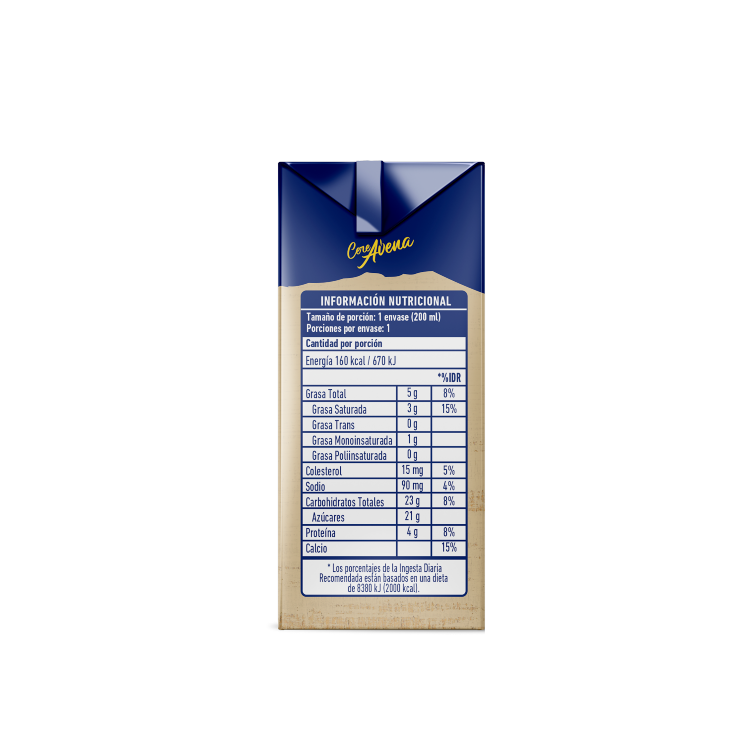 Bebida De Avena Con Leche Sabor A Canela CEREAVENA 200 Ml