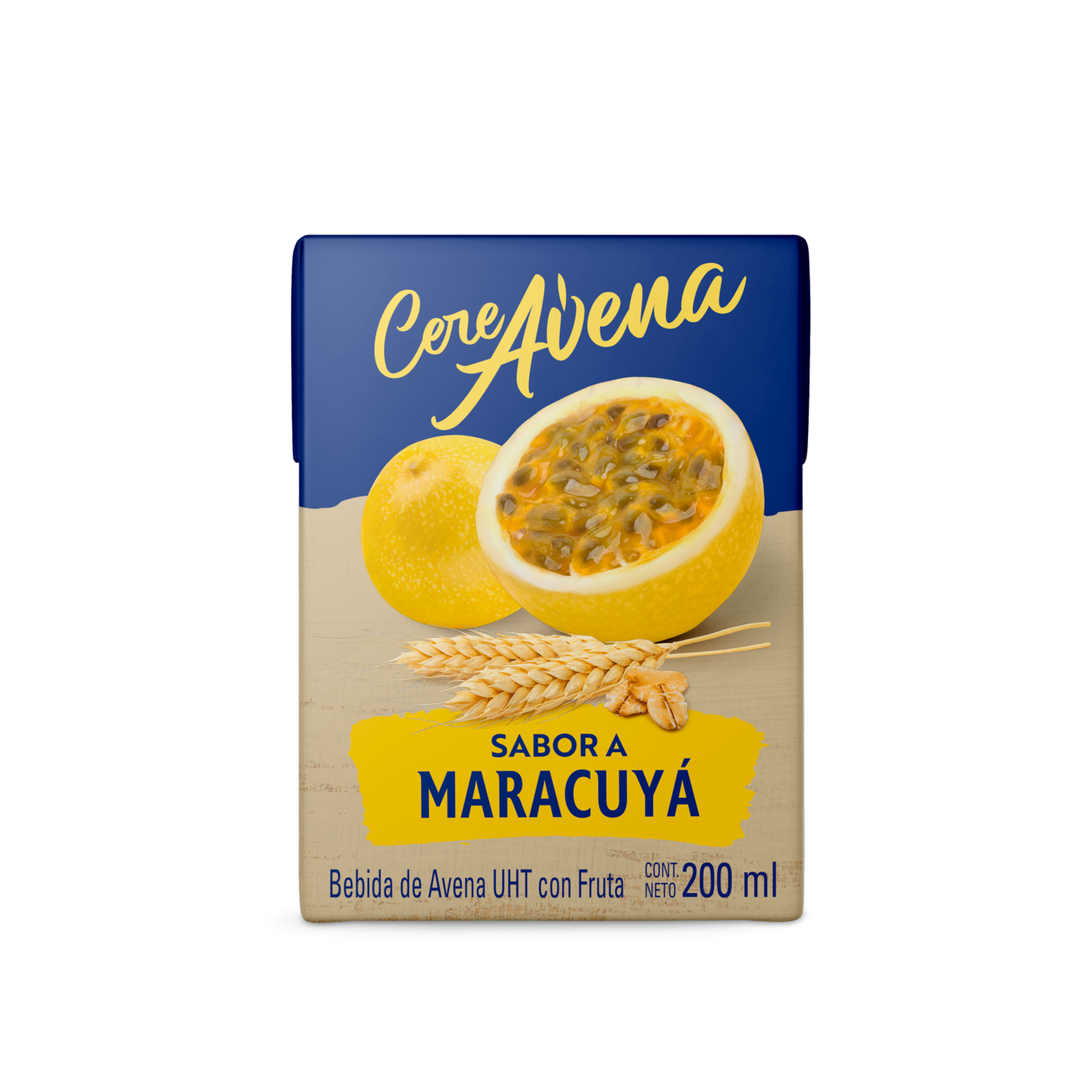 Bebida De Avena Uht Con Maracuyá CEREAVENA 200 Ml