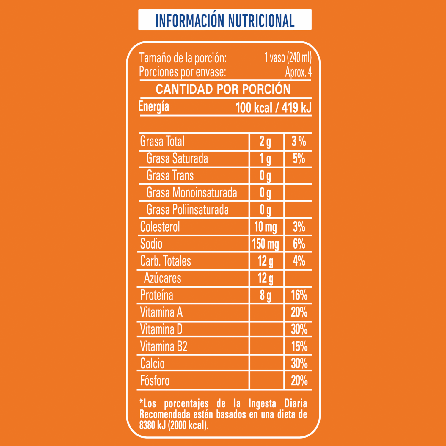 Leche Descremada Libre De Lactosa SVELTY 1000 Ml