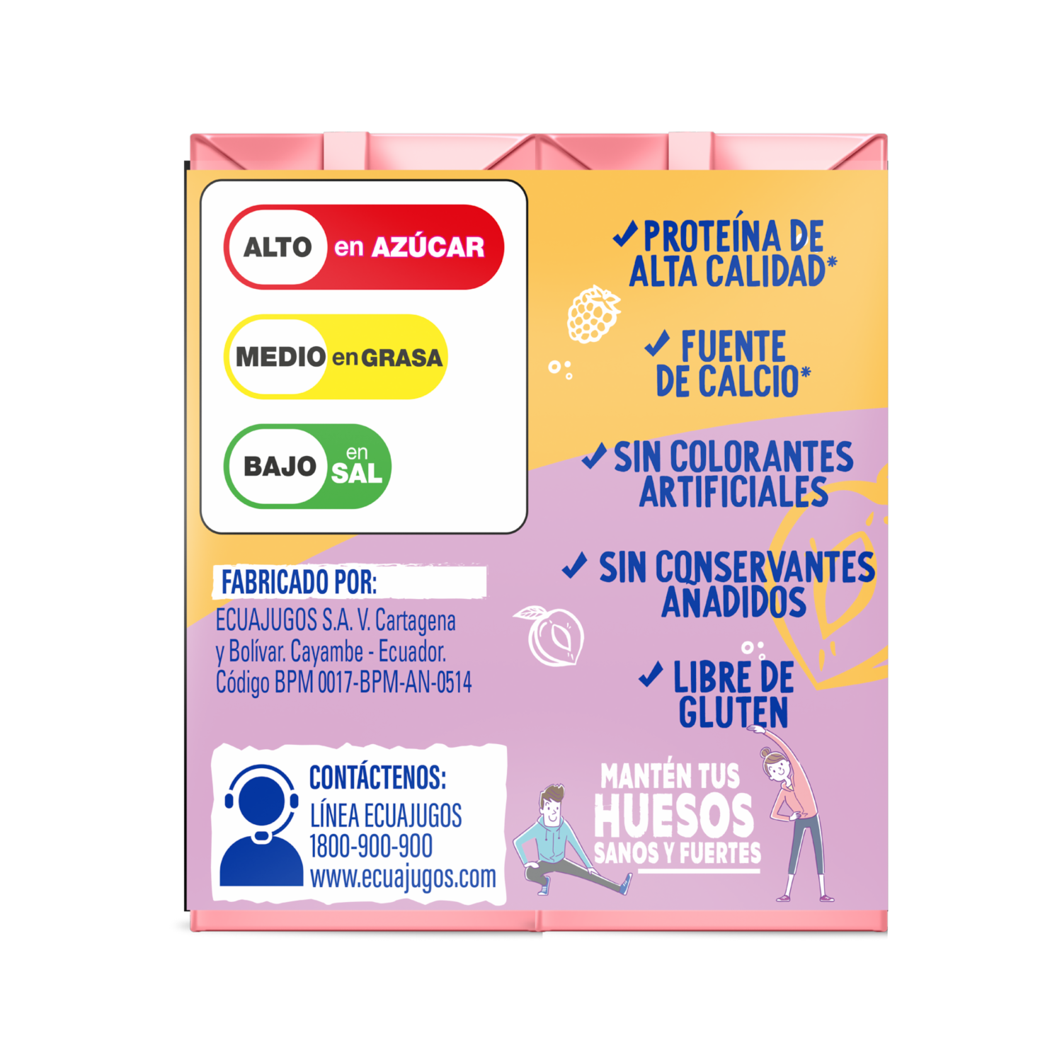 Bebida De Yogurt Sabores Surtidos YOGU YOGU 6X200 Ml