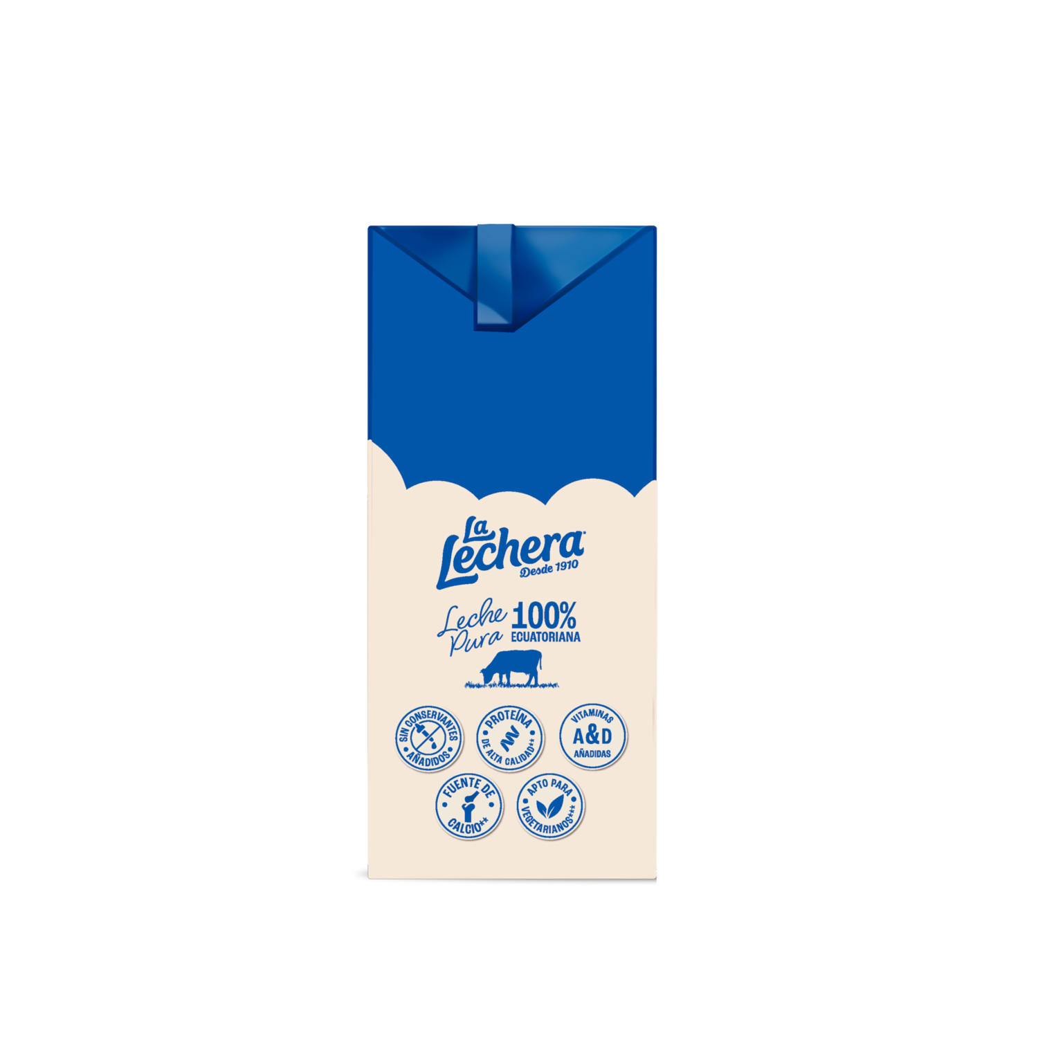 Leche Entera Larga Vida UHT LA LECHERA 200 Ml