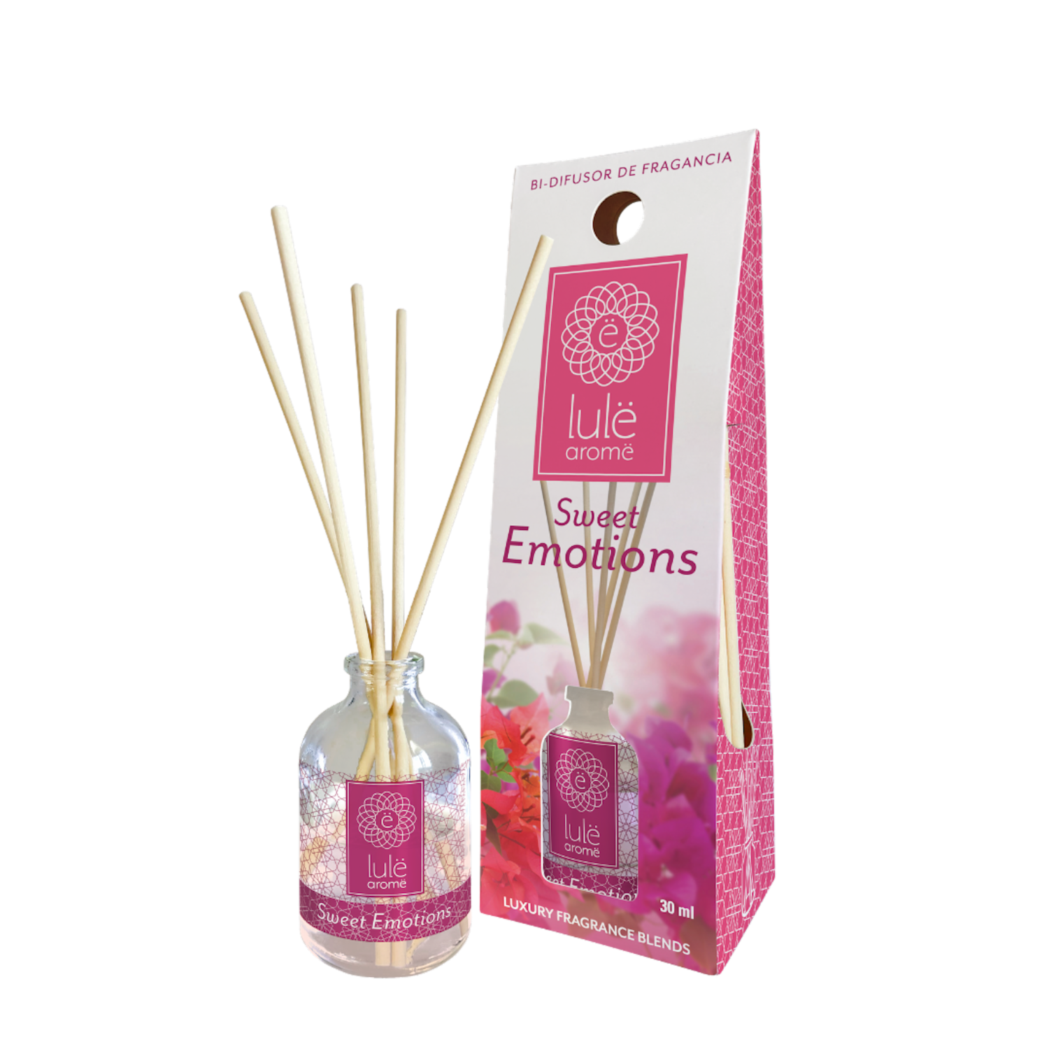Bi-difusor Ambiental Fragancia Sweet Emotions LULË AROMË 30 Ml
