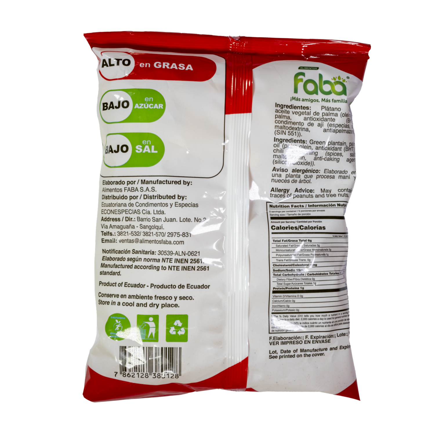 Chifle Picante FABA 150 G