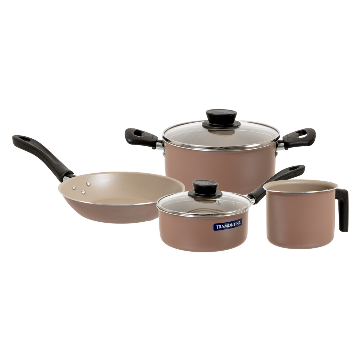 Set De Ollas Linz Mocacino TRAMONTINA 4 Piezas