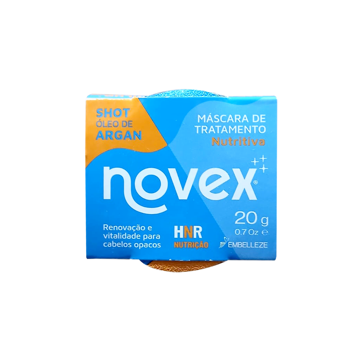 Mascara Capilar Shot Oleo De Argán NOVEX 20 G