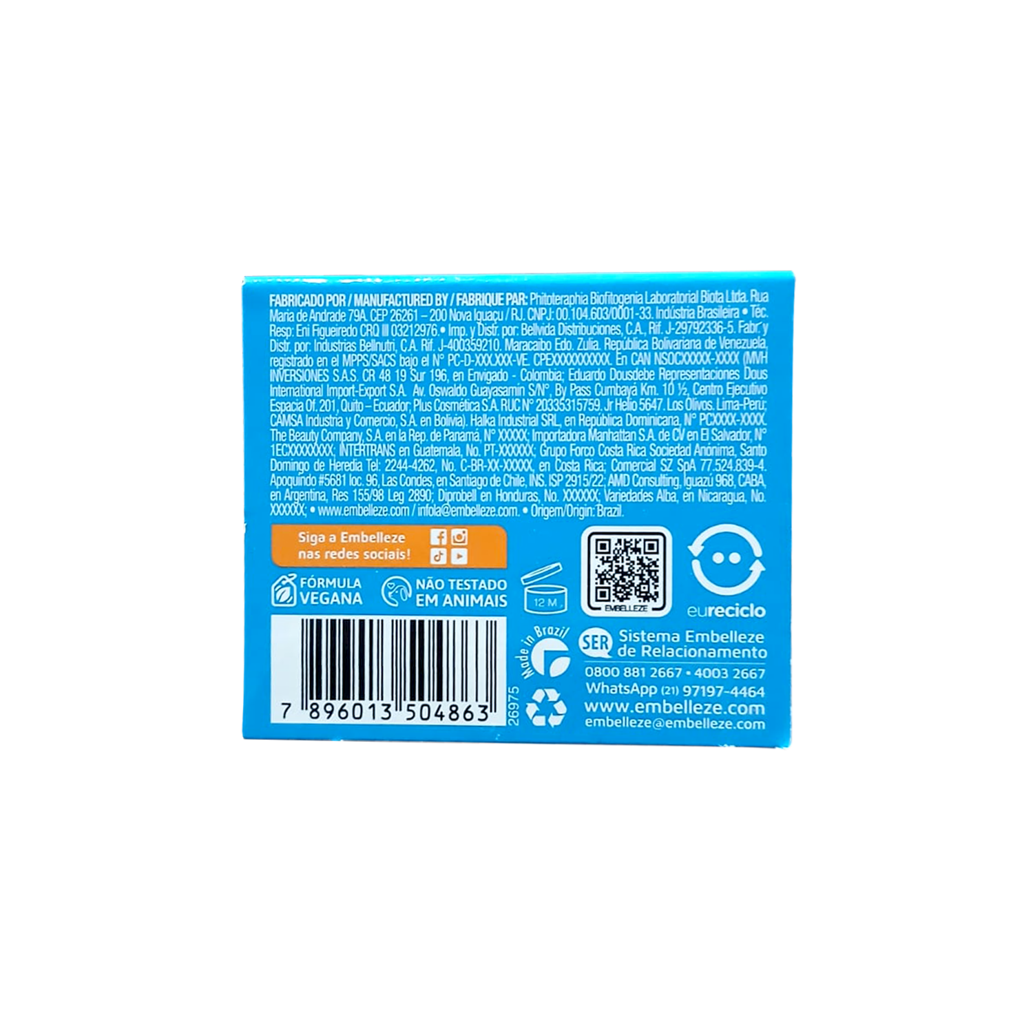 Mascara Capilar Shot Oleo De Argán NOVEX 20 G