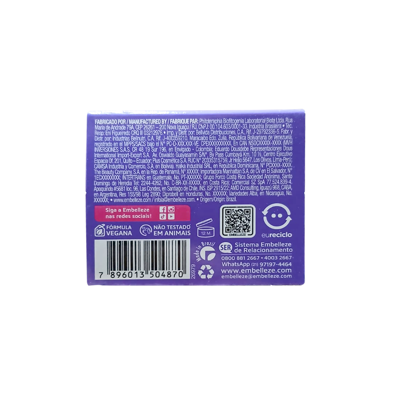 Mascara Capilar Shot Hialuronico Powermask NOVEX 20 G