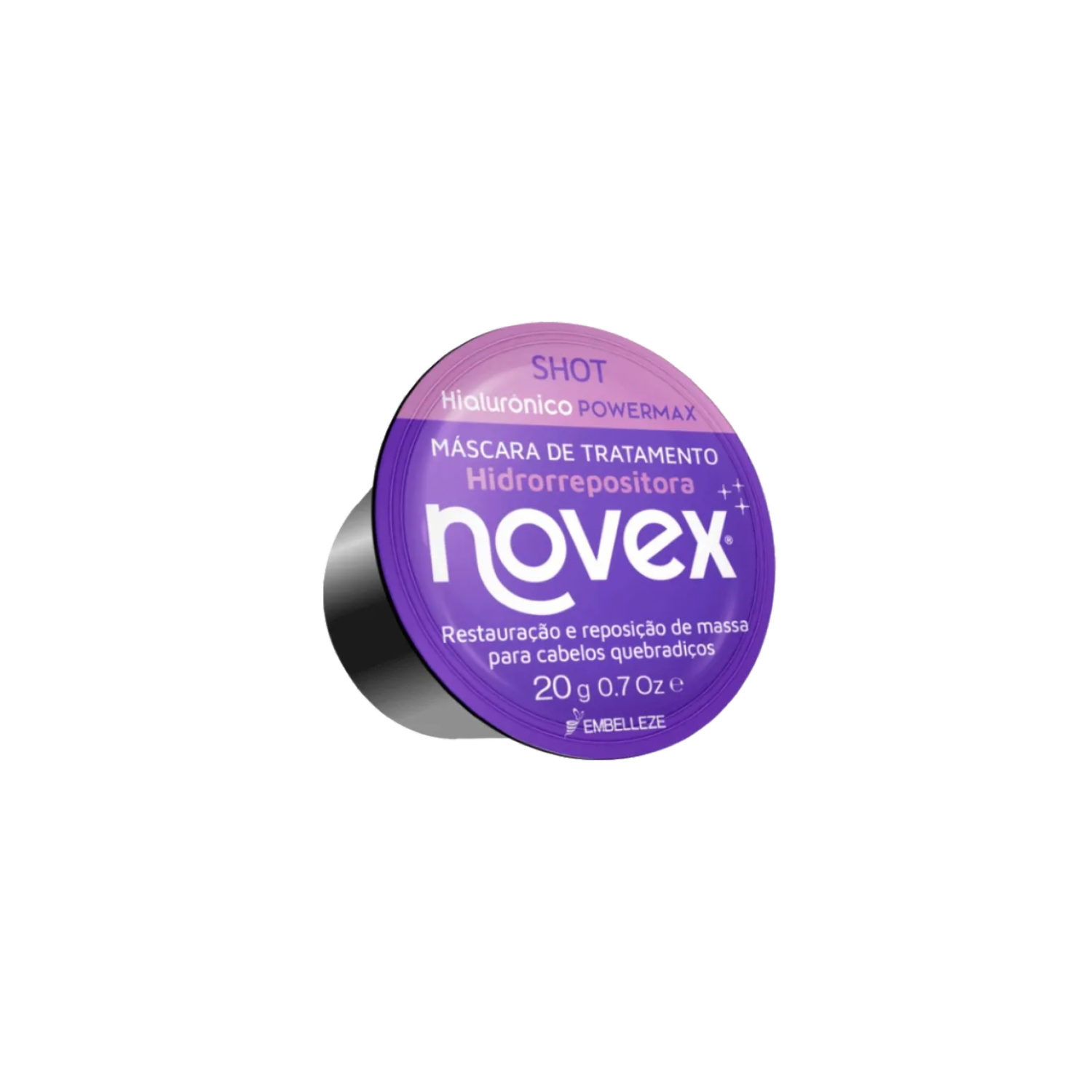 Mascara Capilar Shot Hialuronico Powermask NOVEX 20 G