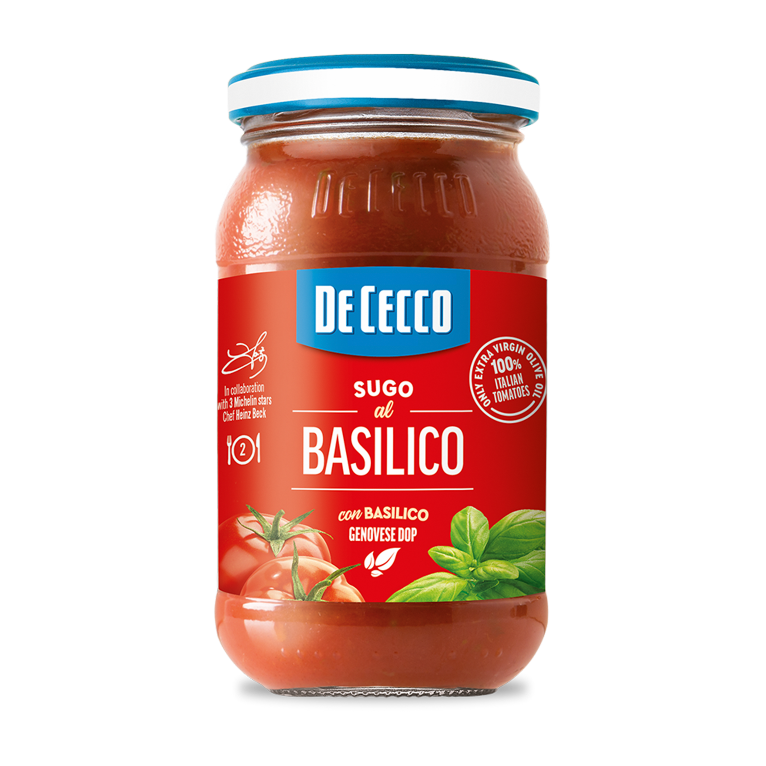 Salsa De Tomate Especias Napolitana DE CECCO 200 g