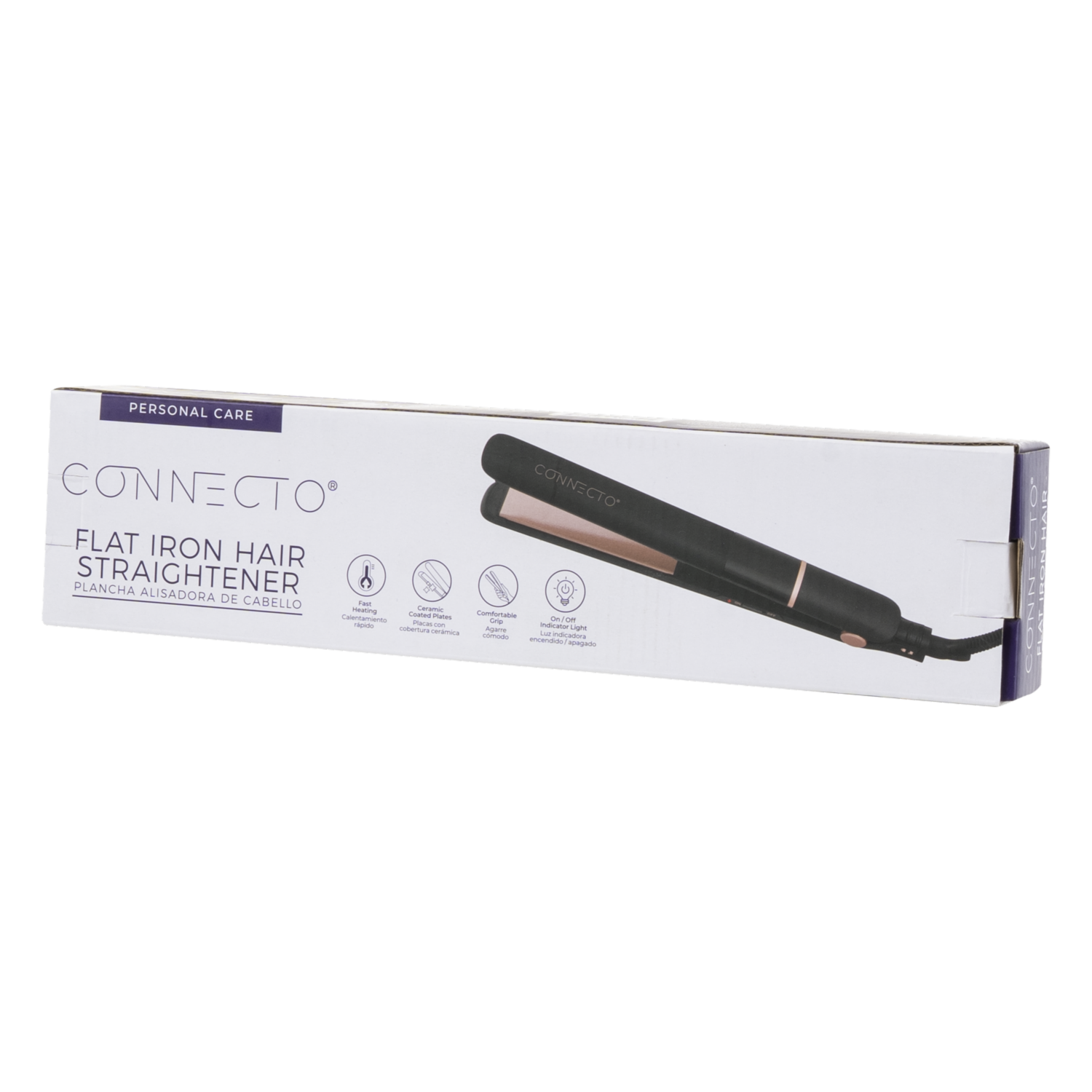 Plancha De Cabello Alisadora CONNECTO 30 Watts