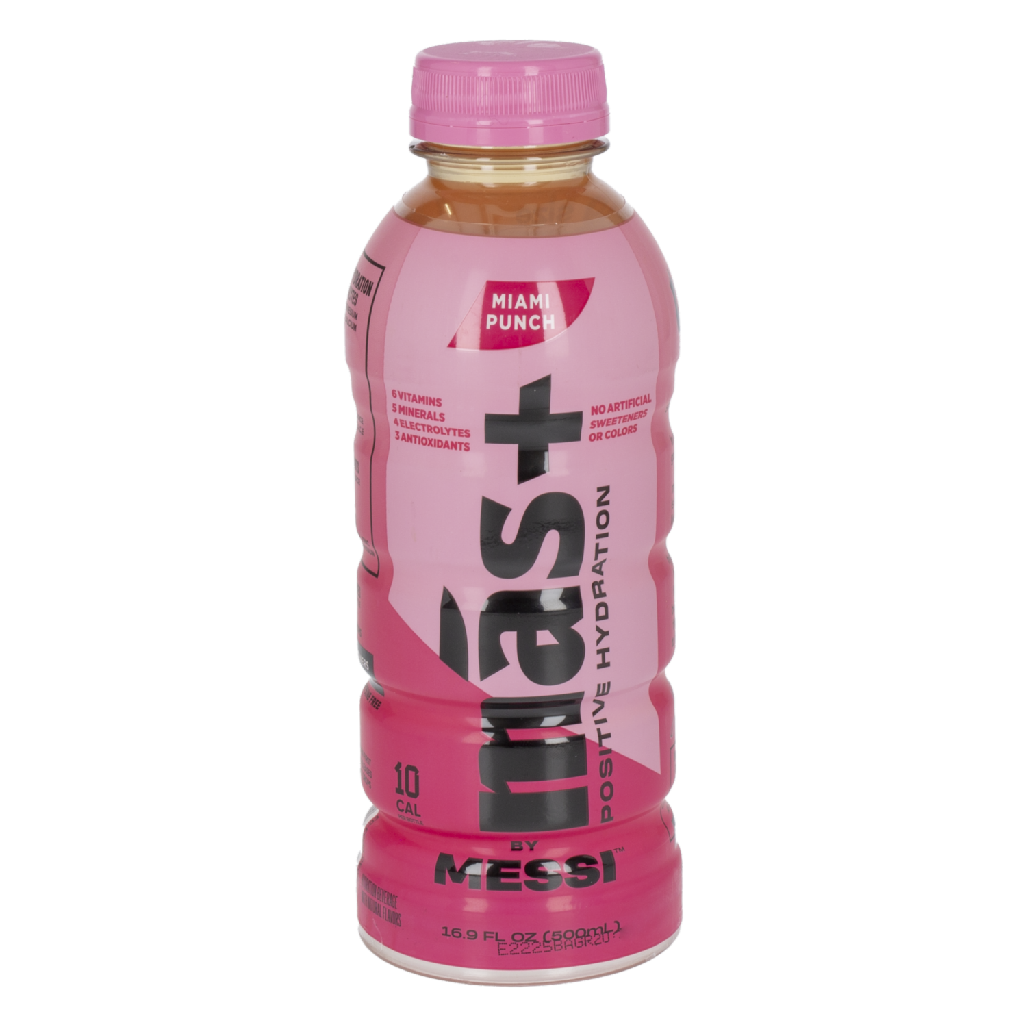 Bebida Hidratante Sabor Miami Punch MÁS BY MESSI 500 Ml