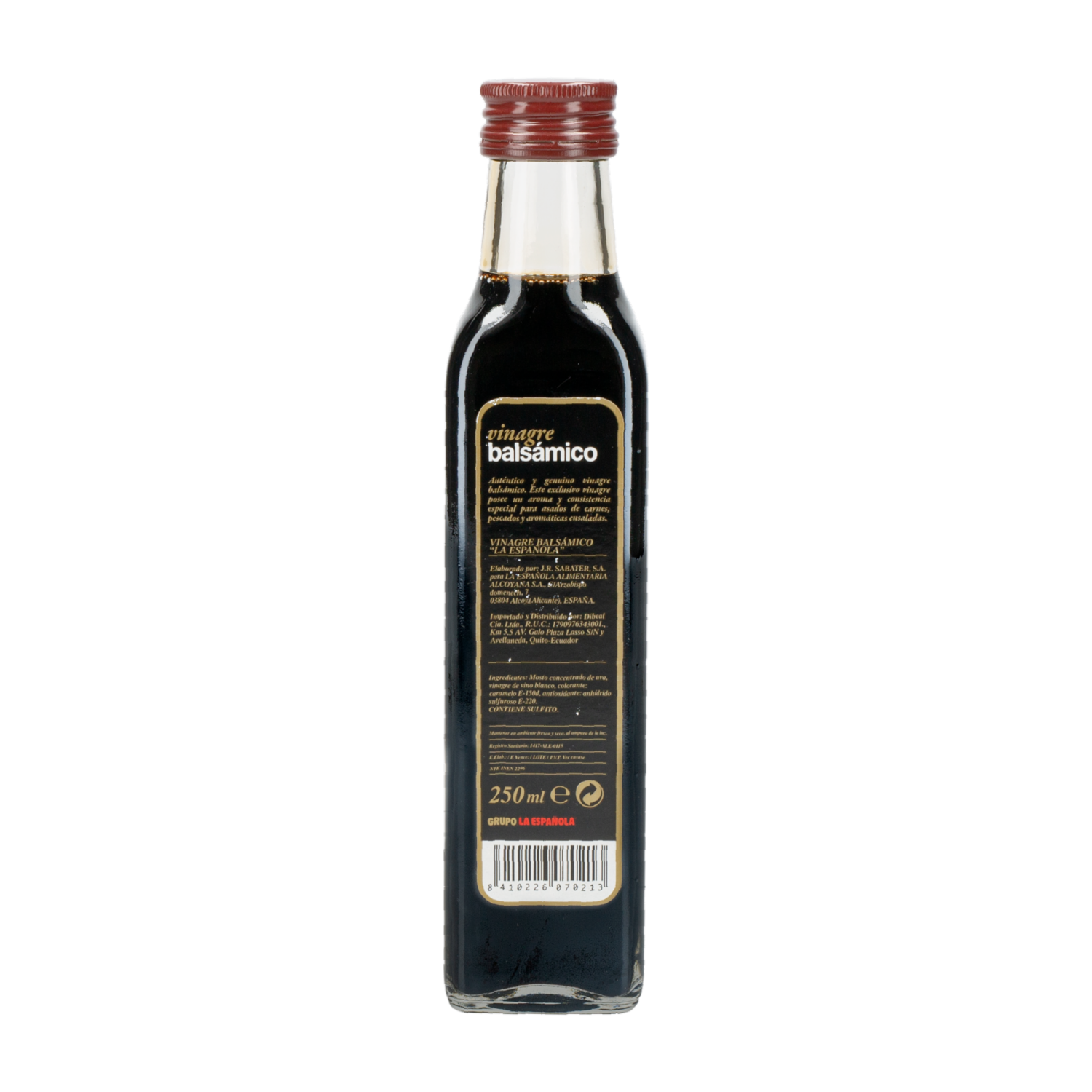 Vinagre Balsámico LA ESPAÑOLA 250 Ml