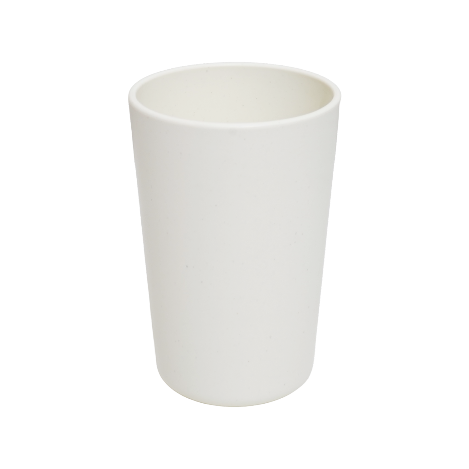 Vaso De Fibra Vegetal 7.6 Cm Mediano Blanco Hueso FREE HOME 7.6 Cm