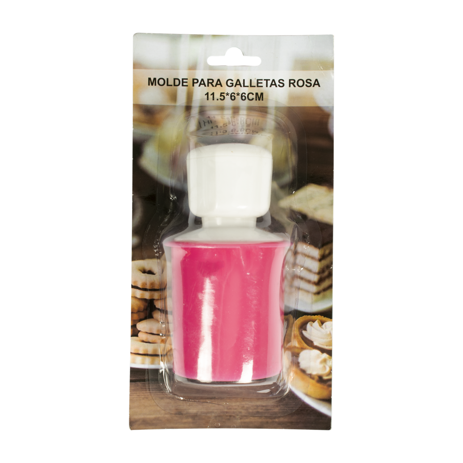 Molde Para Galletas  Rosa WAHFAY 5*6*6 CM