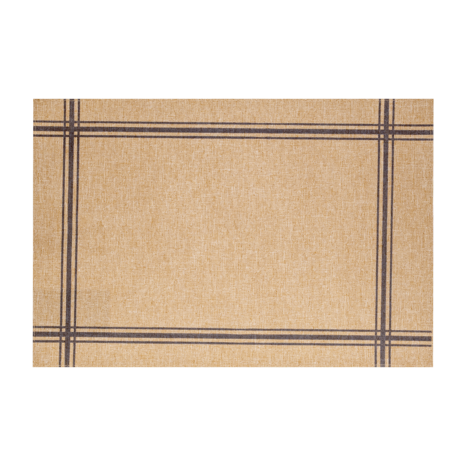 Individual Negro Cuadricula Grande Fondo Natural FREE HOME