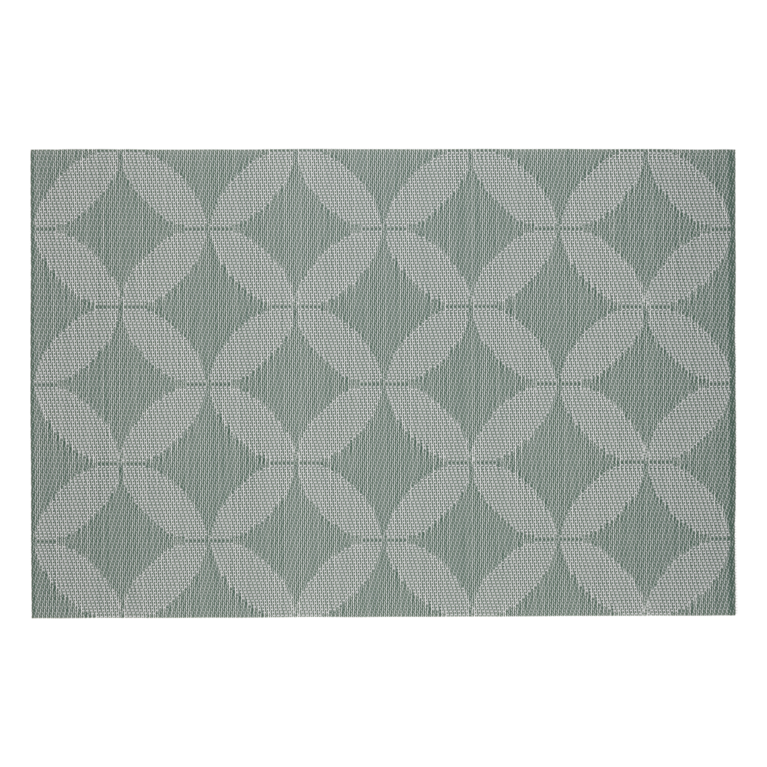 Individual Rombos Verdes FREE HOME Rectangular