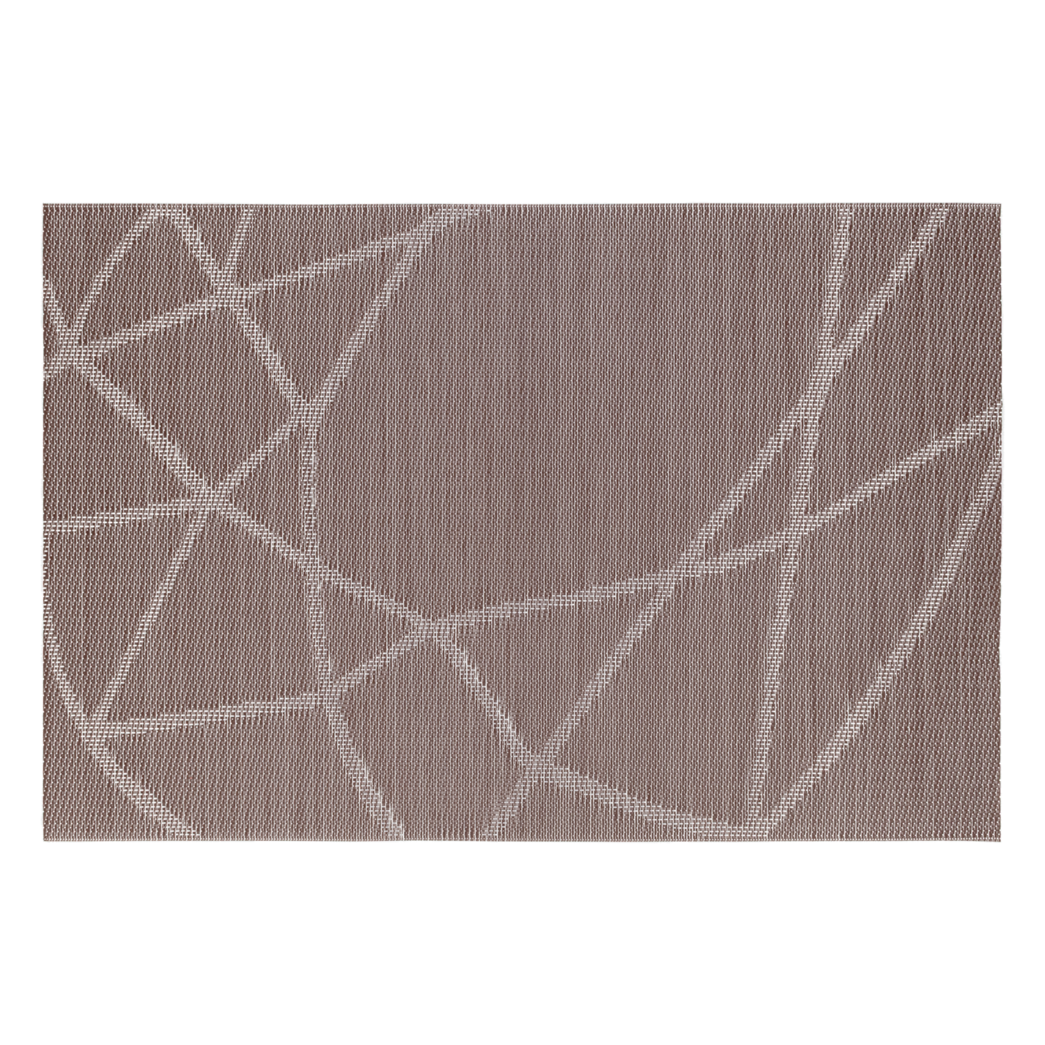 Individual Lineas Cruzadas Gris FREE HOME 45X30 CM