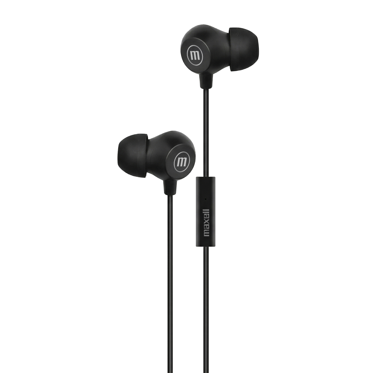 Audífonos In Ear Manos Libres Con Micrófono Negro MAXELL
