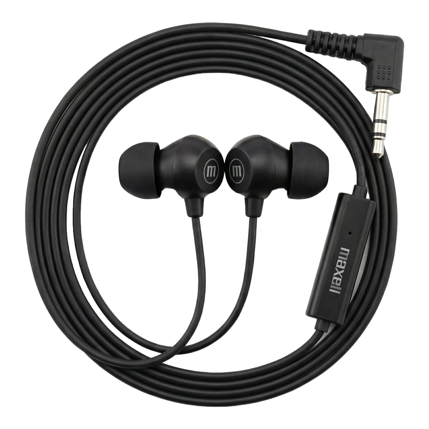 Audífonos In Ear Manos Libres Con Micrófono Negro MAXELL