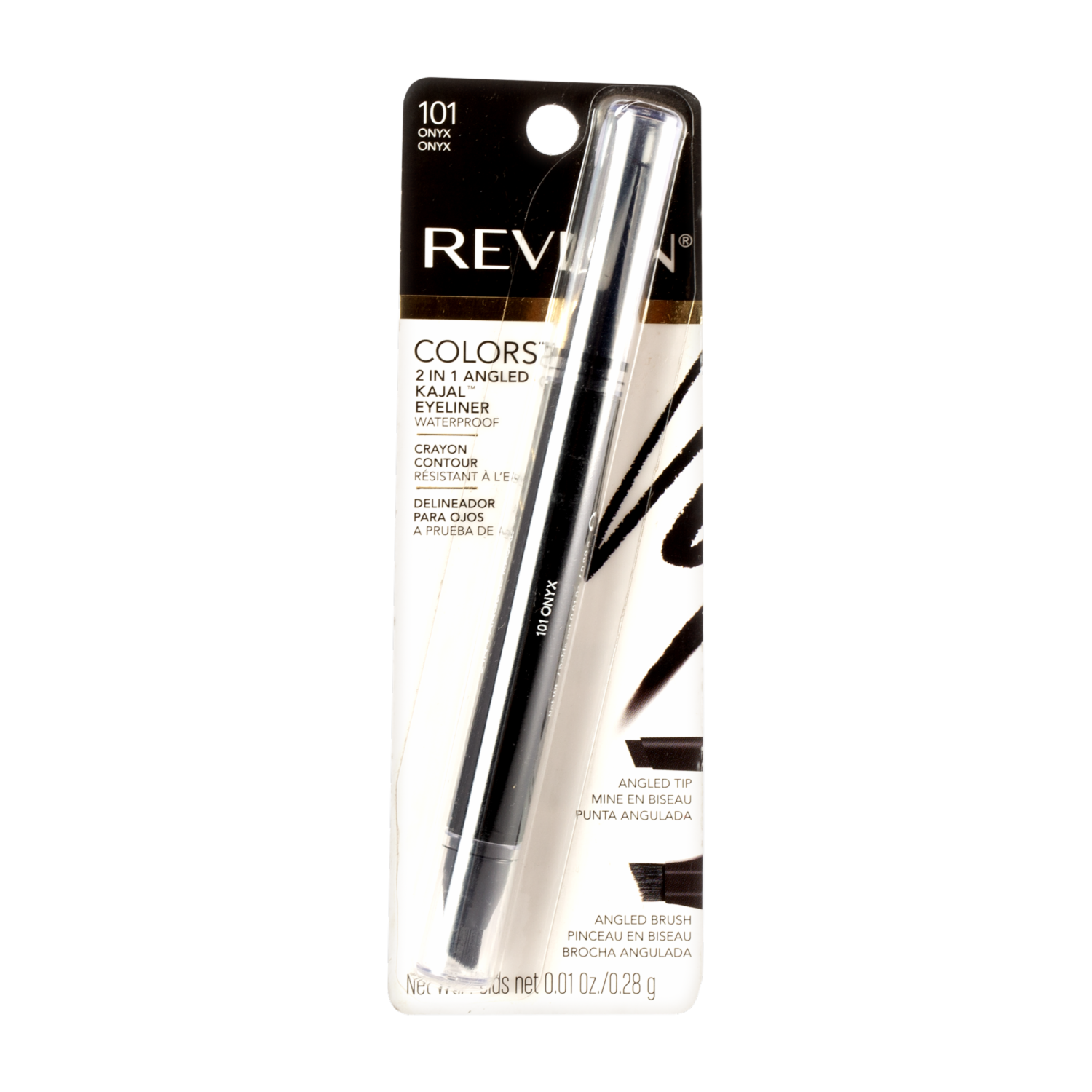Delineador De Ojos Angled Kajal Onix REVLON Unidad