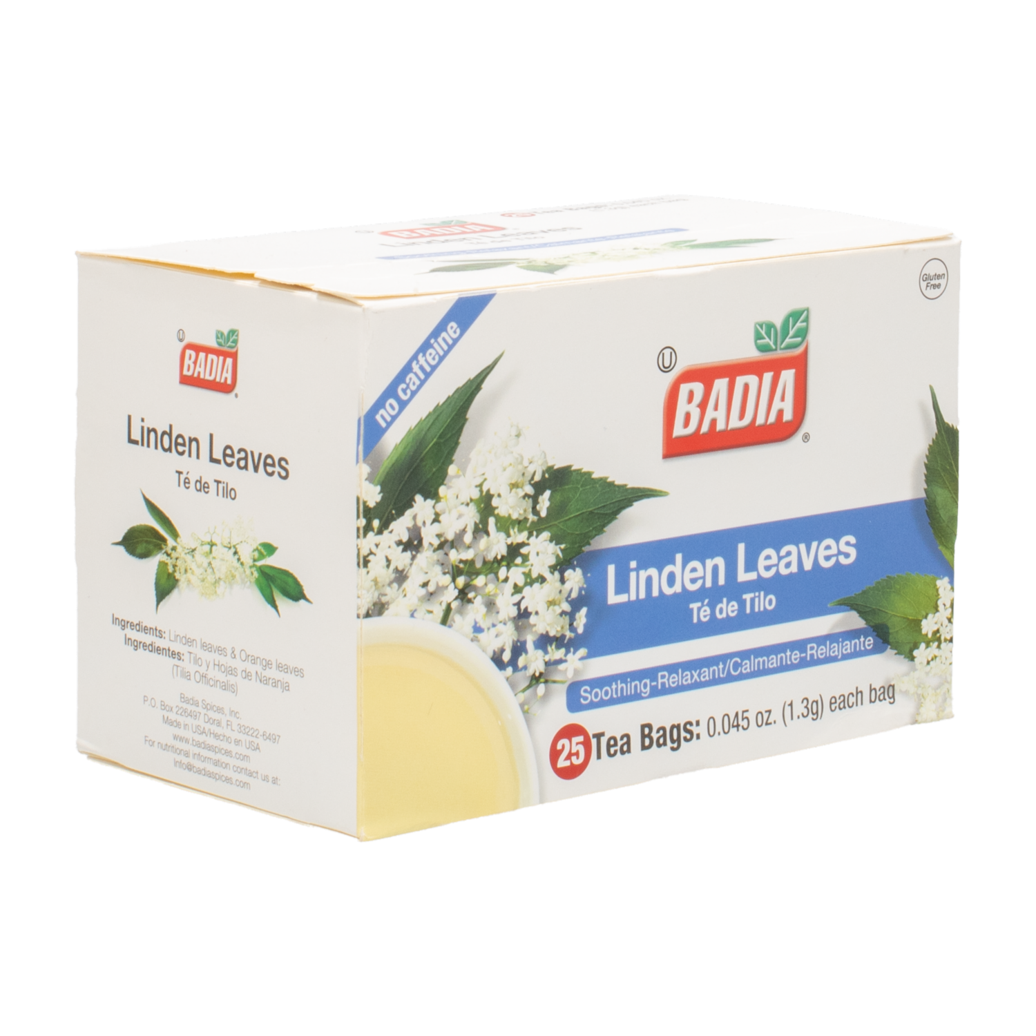 Té De Tilo Con Hojas De Naranja BADIA 32.50 G