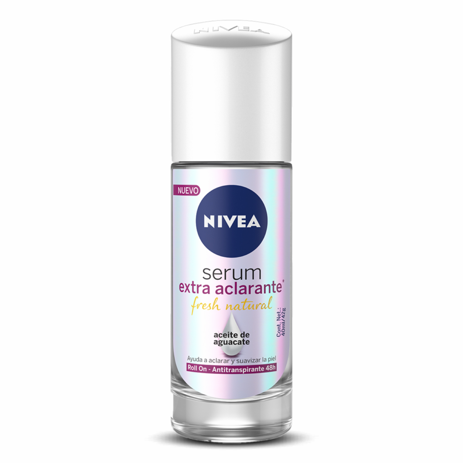 Desodorante En Roll On Serum Extra Aclarante Fresh Natural NIVEA 40 Ml