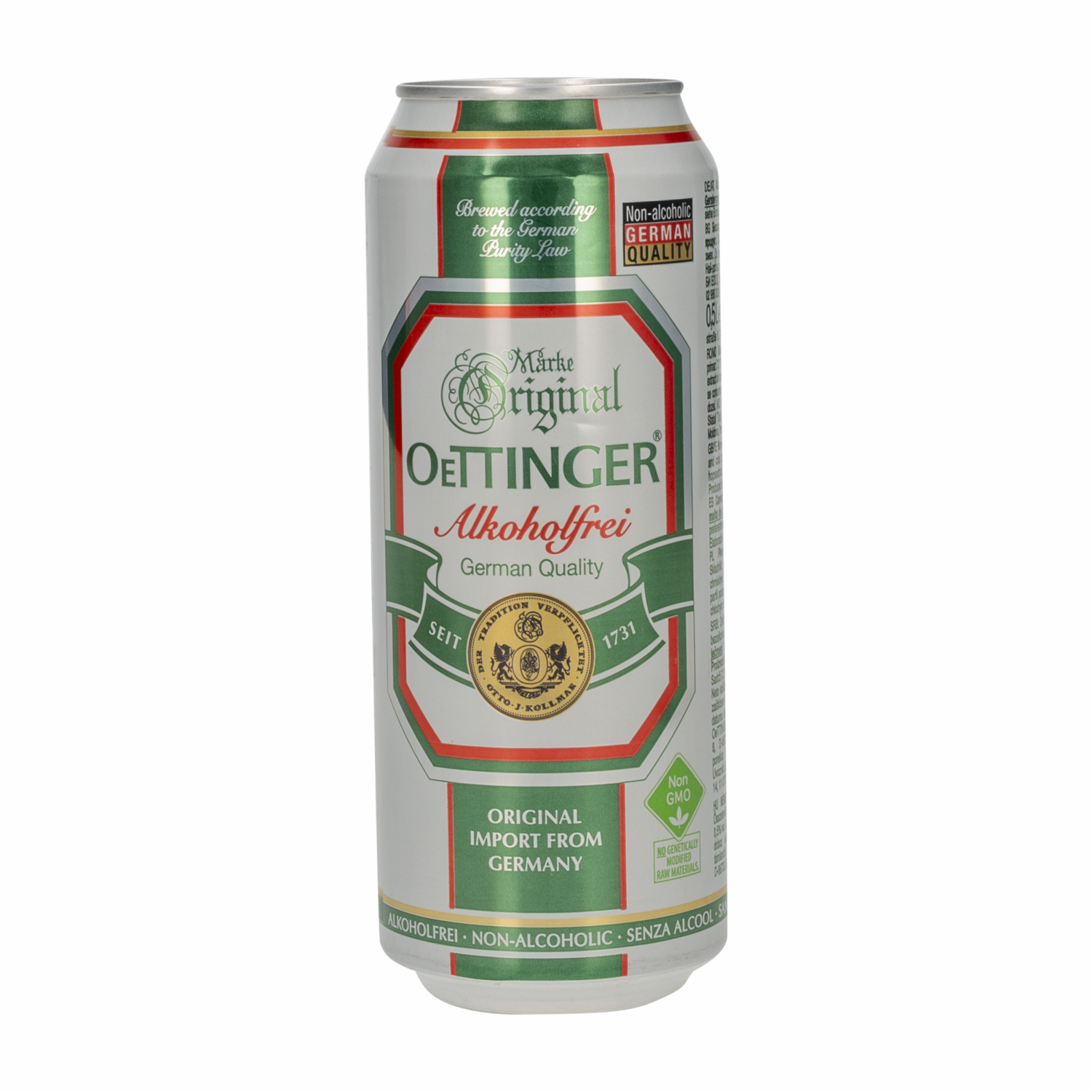 Cerveza Alkoholfrei Sin Alcohol OETTINGER 500 ML