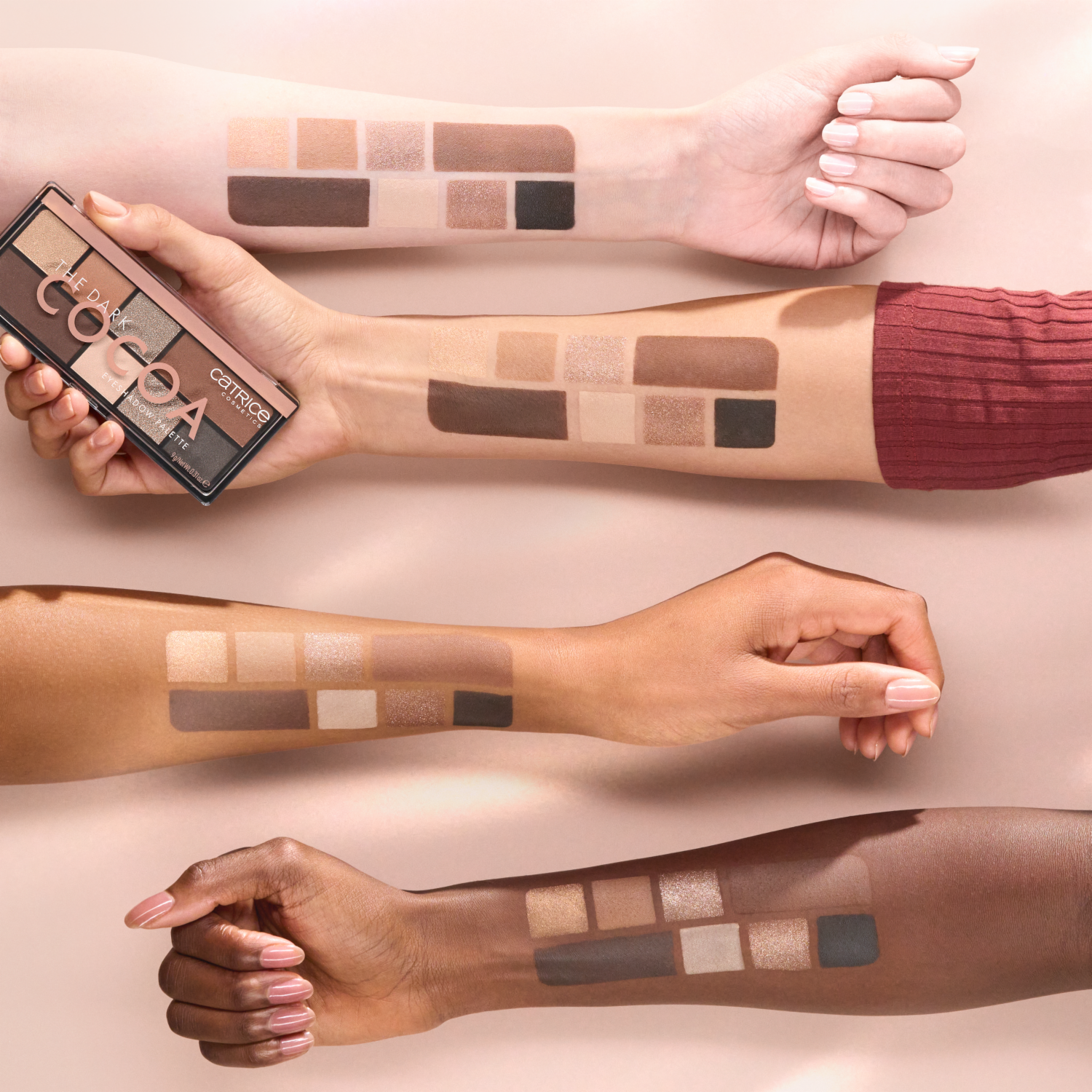 Paleta De Sombras The Hot Mocca CATRICE
