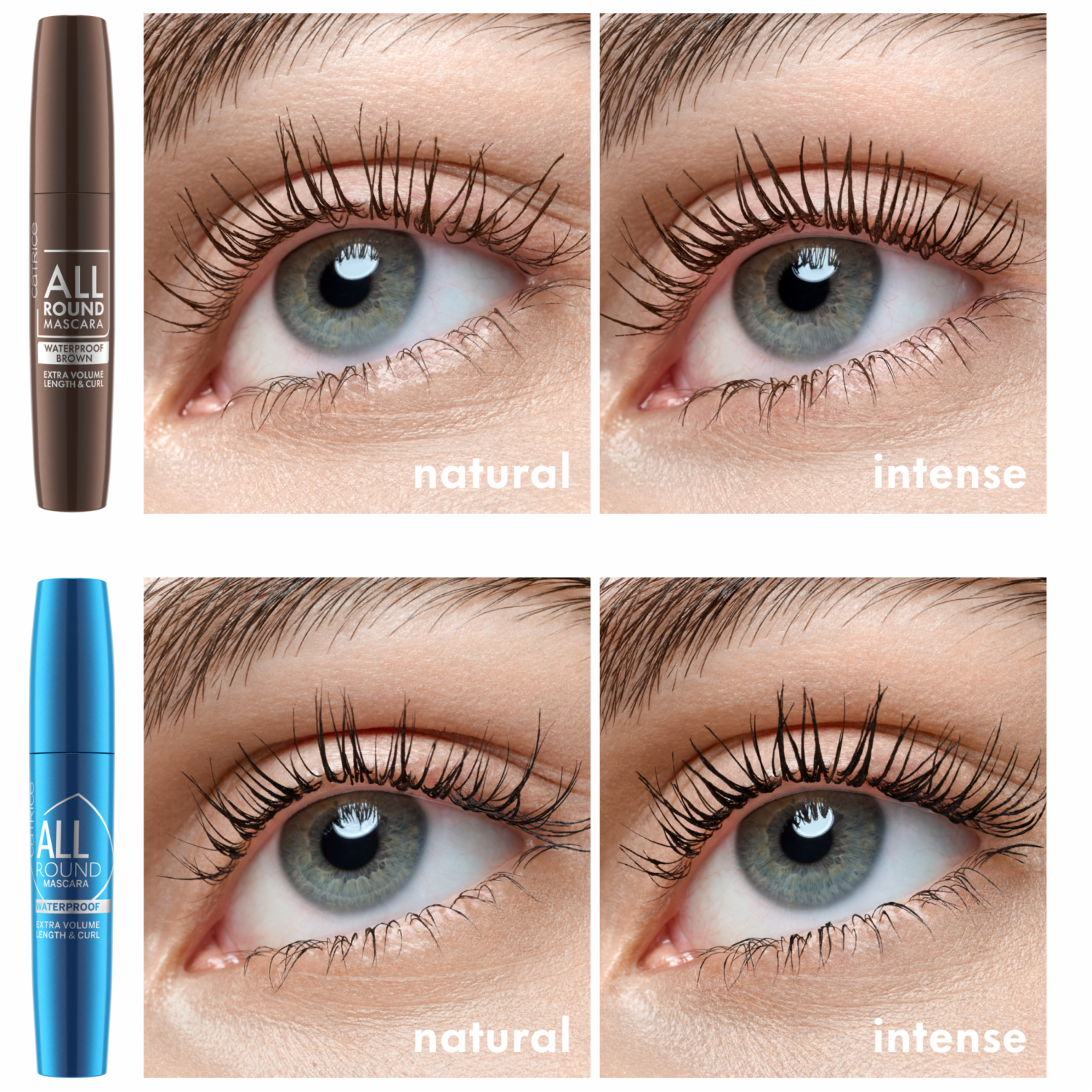 Máscara De Pestañas Allround Waterproof CATRICE 12 Ml