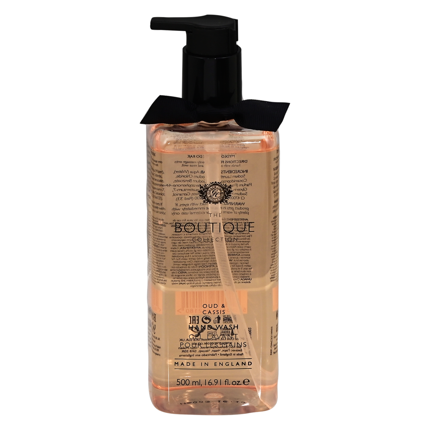 Jabón Líquido De Manos Oud Y Cassis THE BOUTIQUE COLLECTION 500 Ml
