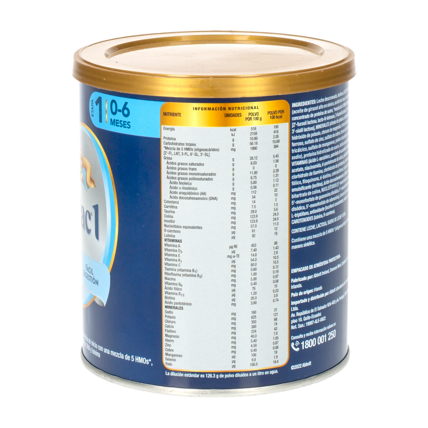 Leche En Fórmula Infantil Etapa 1 Cinco Hmo SIMILAC 350 G