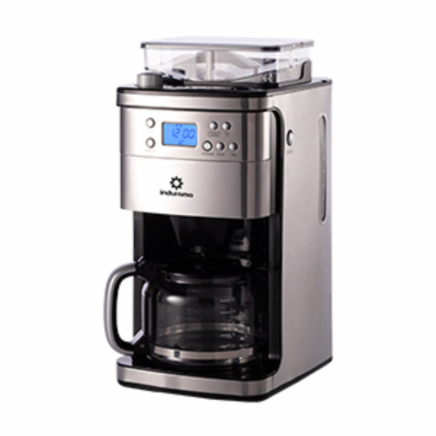 Cafetera Eléctrica Con Molino INDURAMA 1.5 Litros