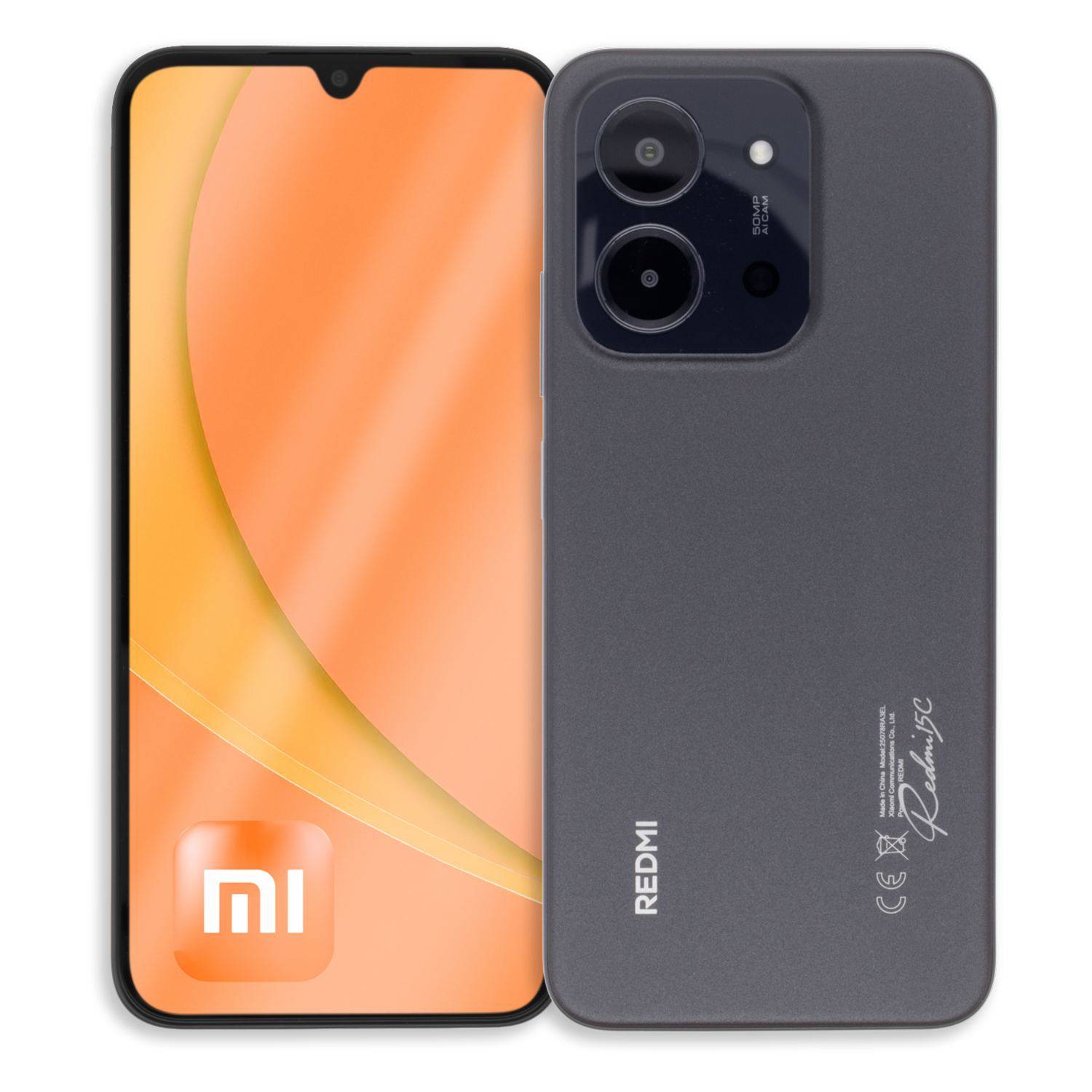 Teléfono Celular Redmi 15C Midnigth Black XIAOMI 4Gb +128