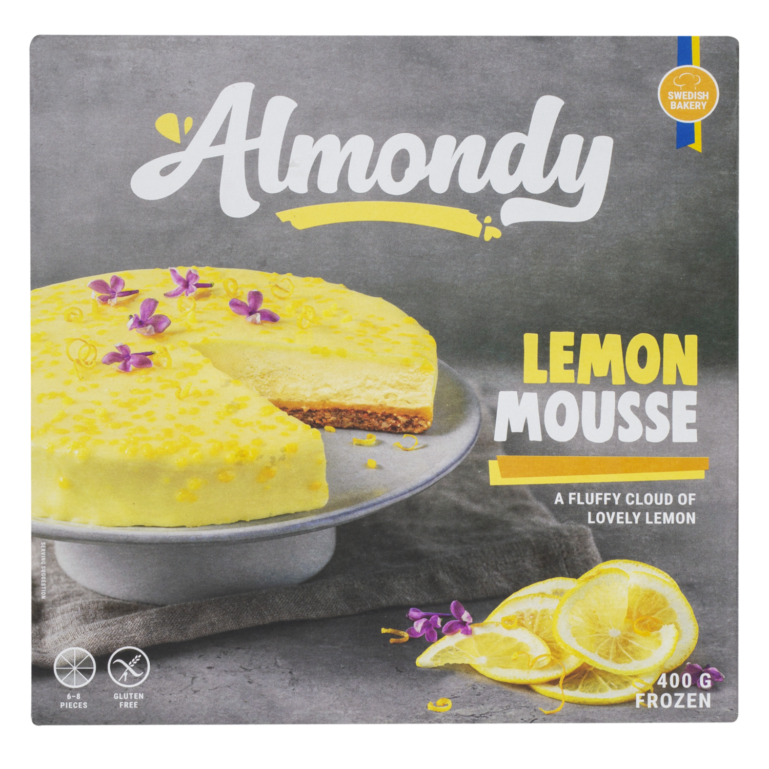Torta Helada Mousse De Limón ALMONDY 400 G