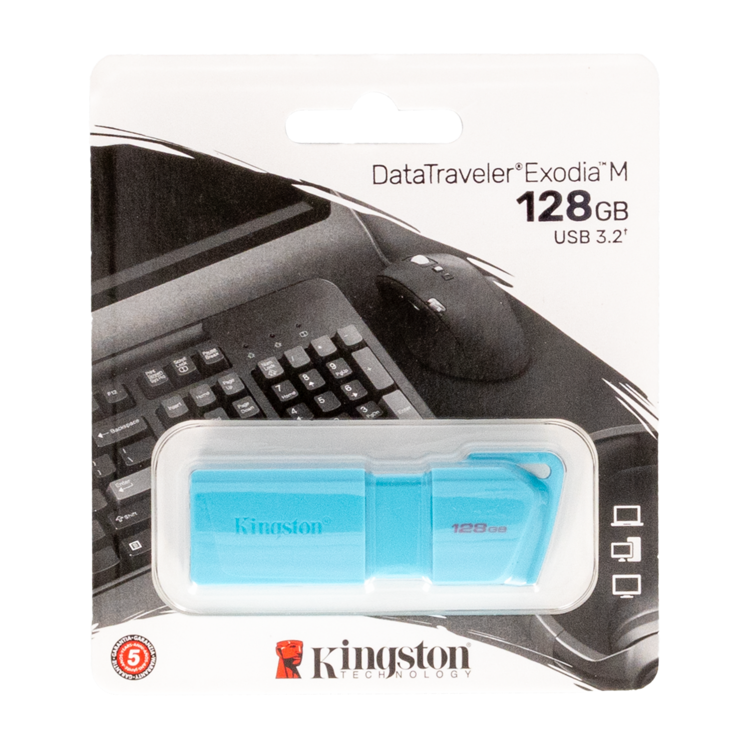 Flash Memory USB Morado KINGSTON