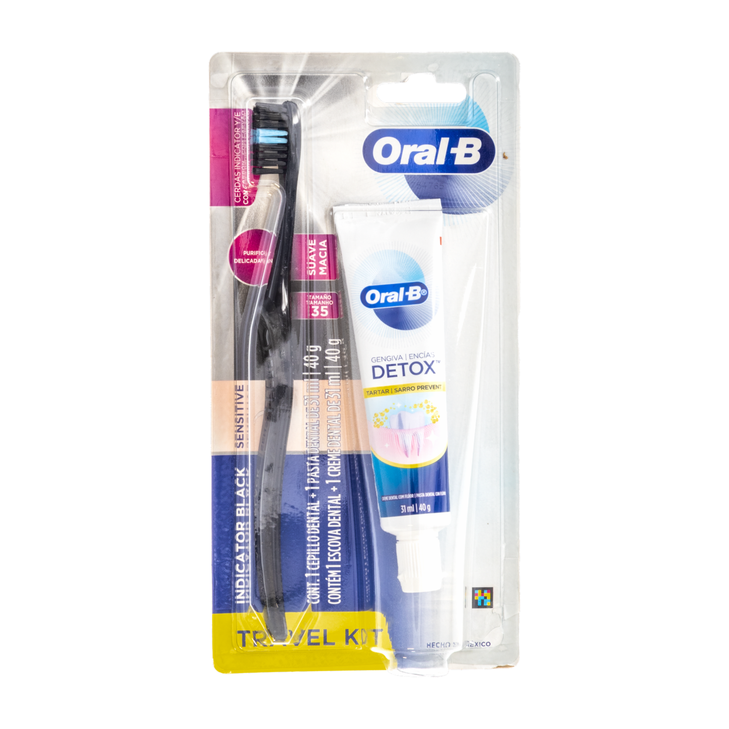 Kit Dental Viajero ORAL-B X 2 Uds