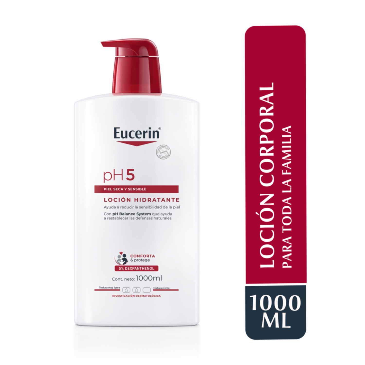 Loción Corporal PH5 EUCERIN 1000 Ml