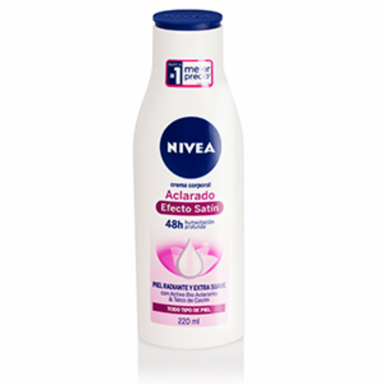 Crema Corporal Aclarado Satín NIVEA 220 Ml