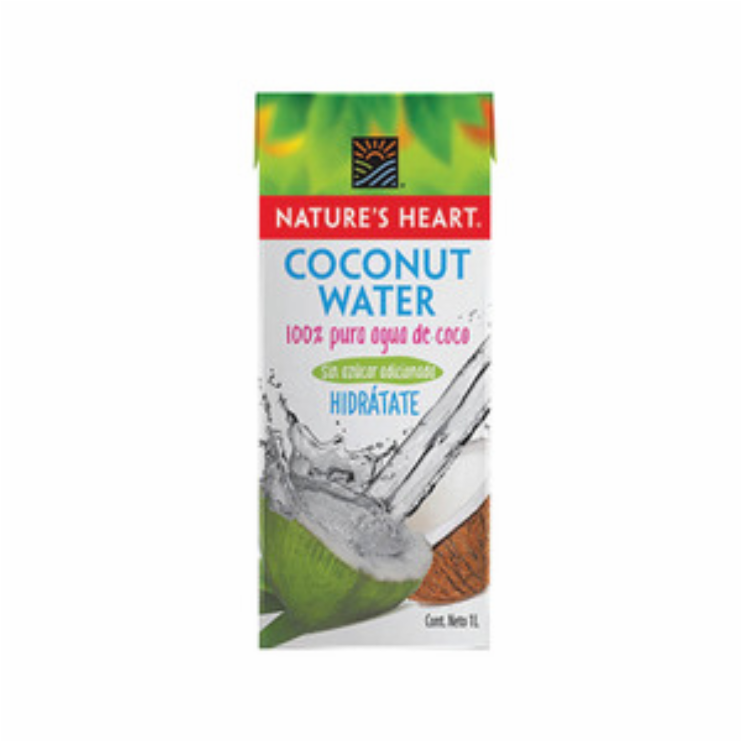 Agua De Coco NATURE’S HEART 1000 Ml