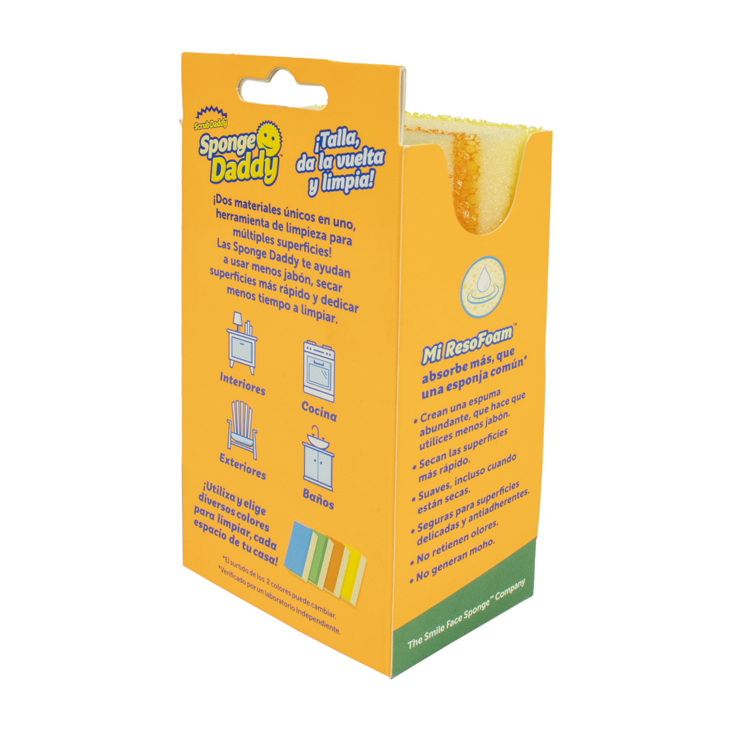 Esponja + Fibra Doble Cara SCRUB DADDY X 2 Uds