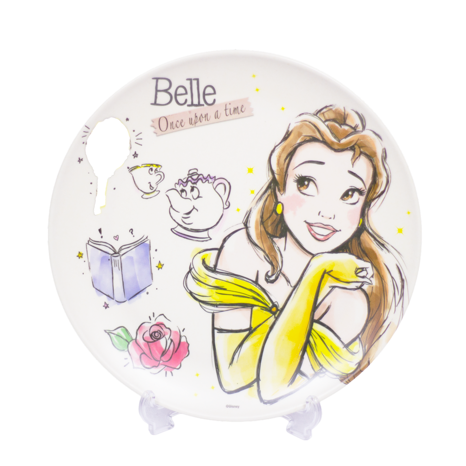 Plato Bambú Surtido Princesas FUN KIDS 25 Cm