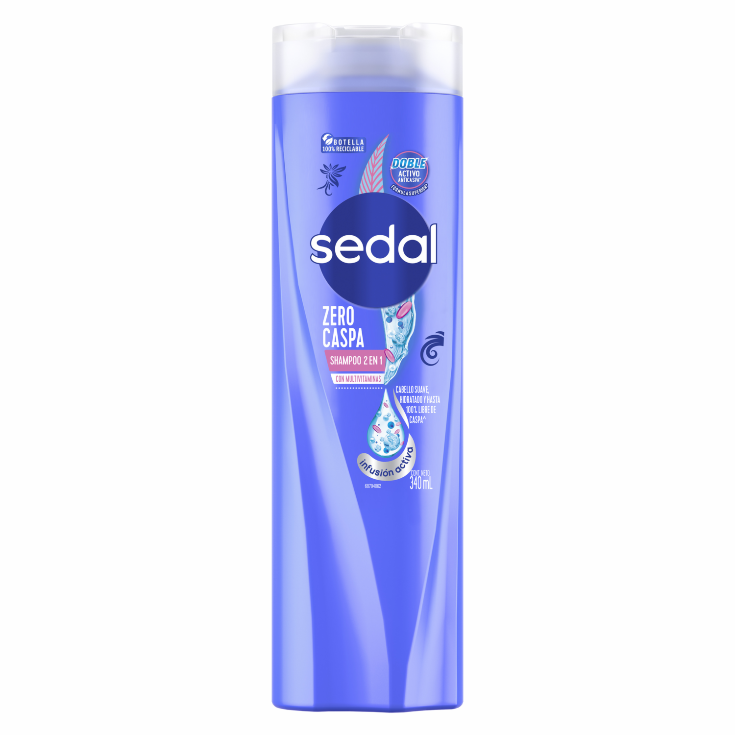 Shampoo De Cabello Control Caspa SEDAL Inner Pack 340 Ml