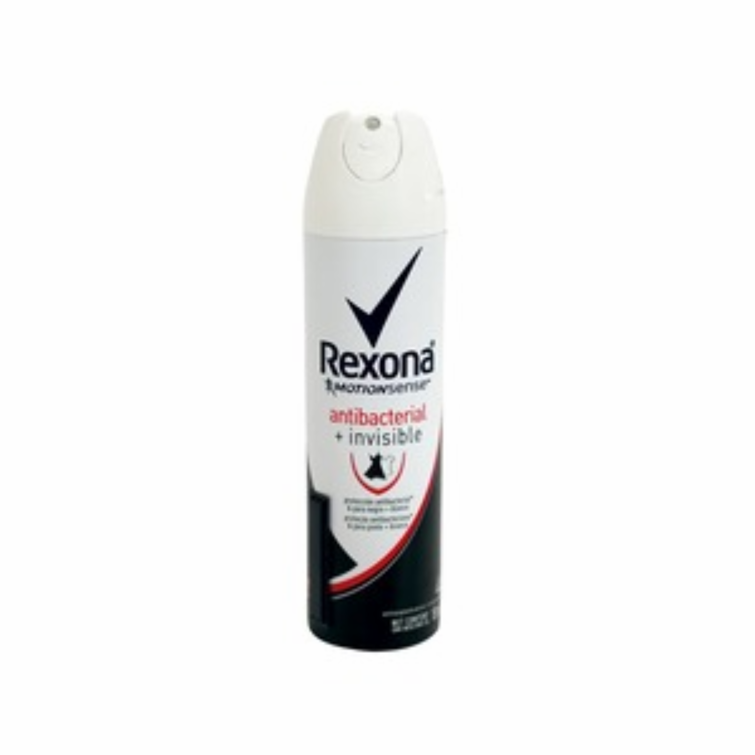 Desodorante En Aerosol Women Antibacterial Invisible REXONA 150 ml