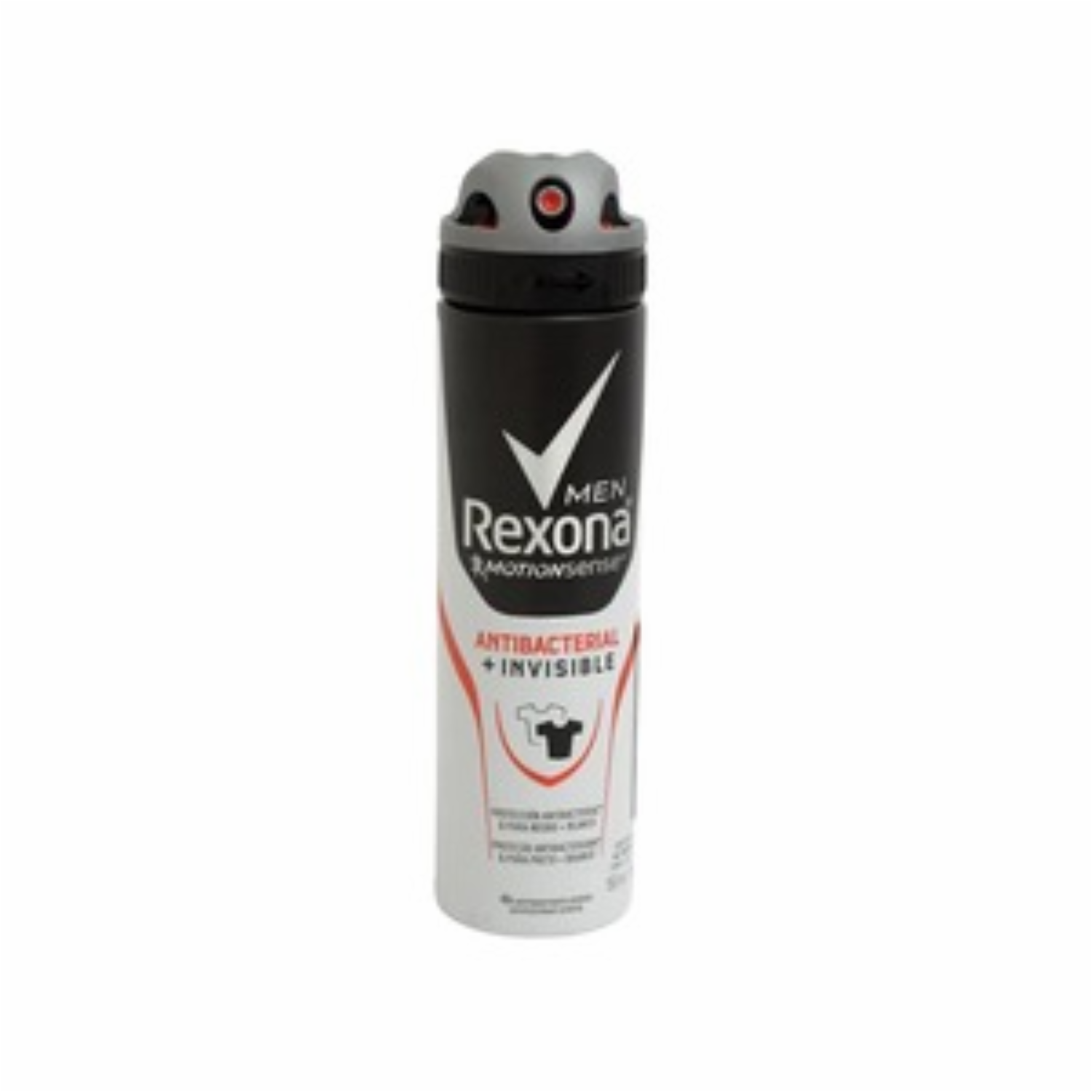 Desodorante En Aerosol Men Invisible Antibacterial REXONA 150 ml
