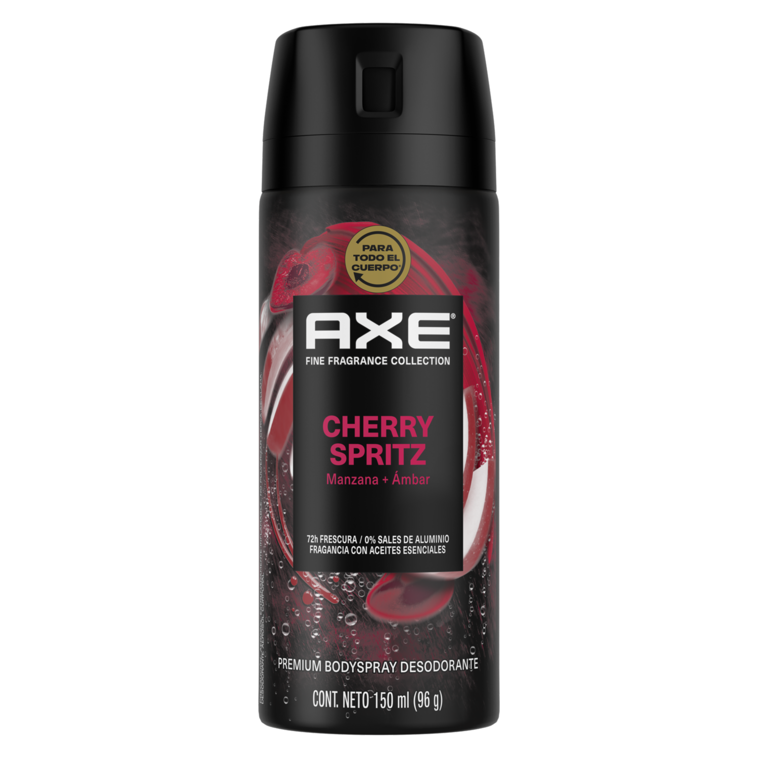 Desodorante En Aerosol Cherry Spritz Fine Fragrance AXE 150 Ml