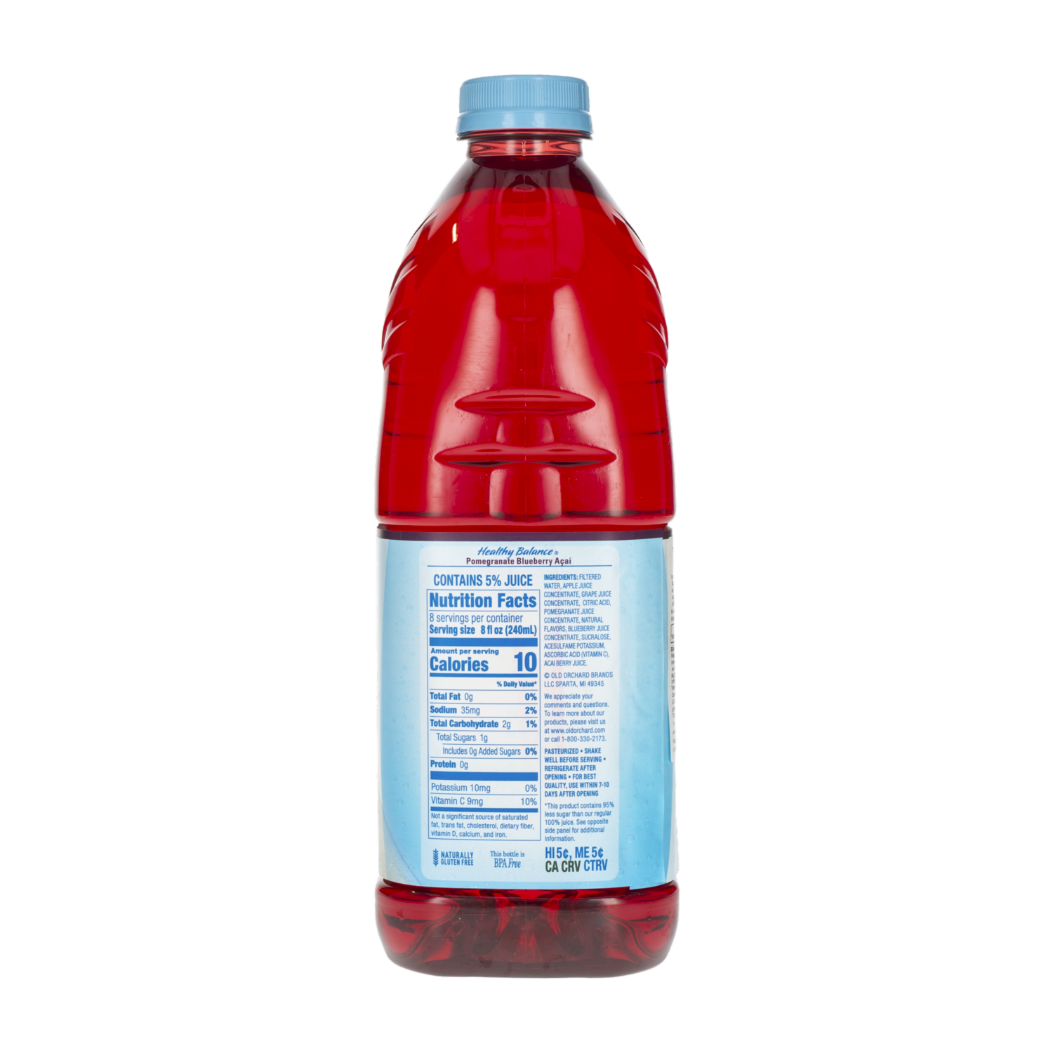 Jugo De Arándanos Granda Y Acai OLD ORCHARD 1890 G