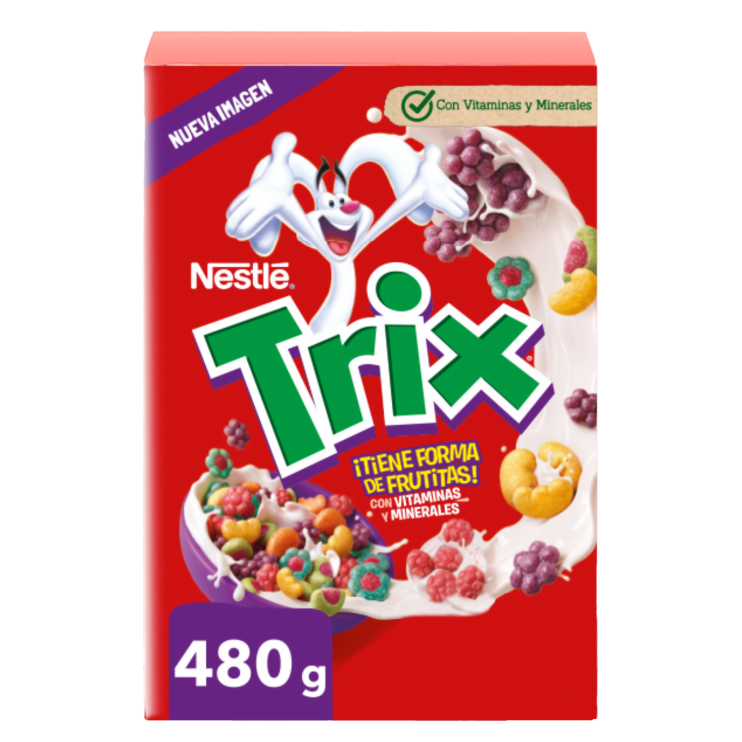 Cereal De Maíz Sabor A Frutas TRIX 480  G