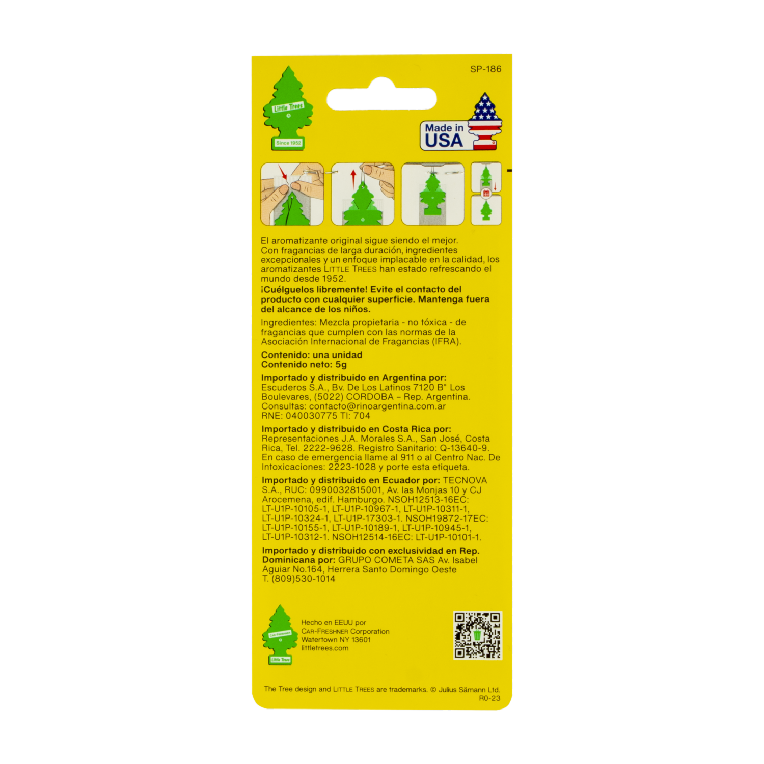 Ambiental Para Auto New Caramelo LITTLE TREES Unidad