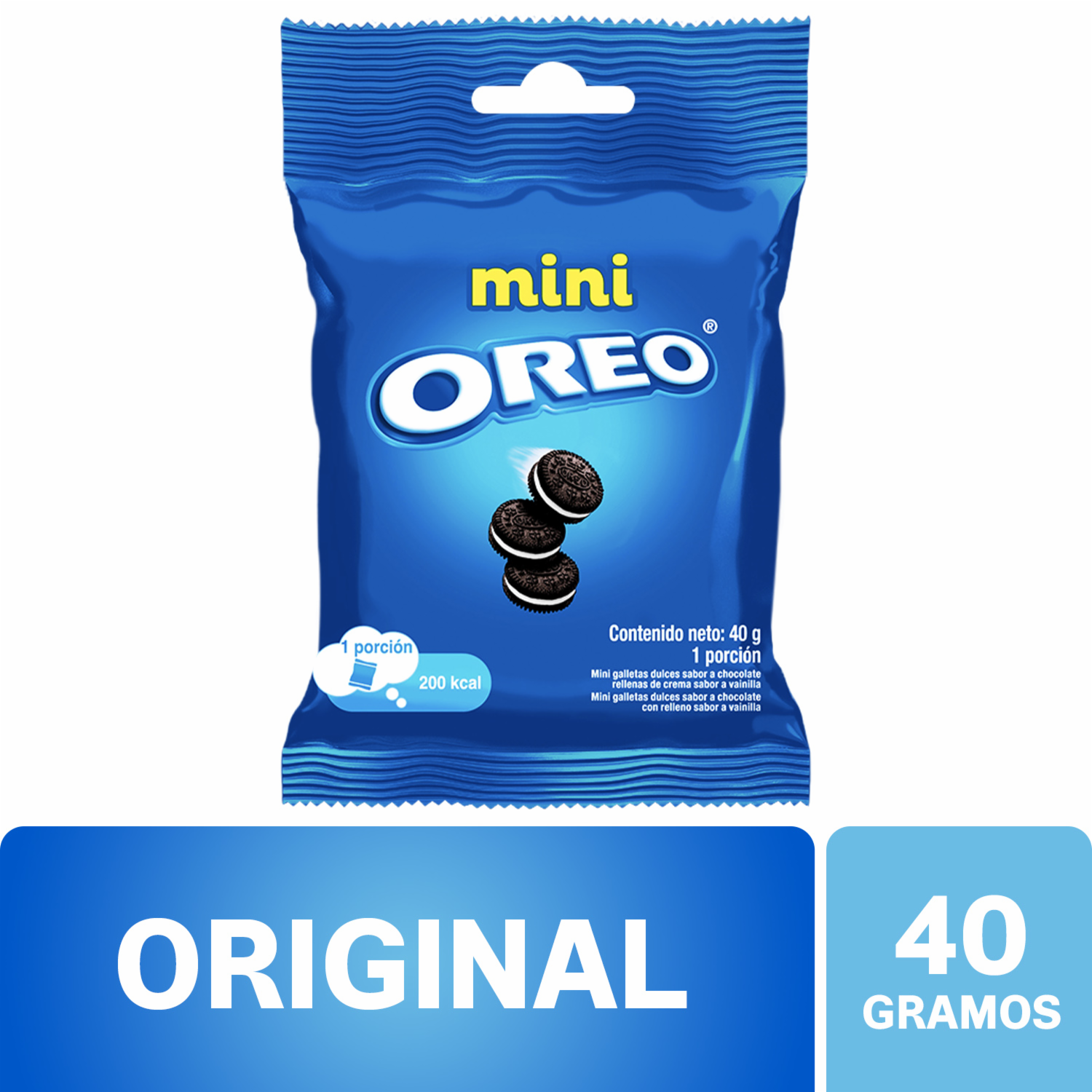 Galletas Dulces Mini Sabor Original OREO 40 G