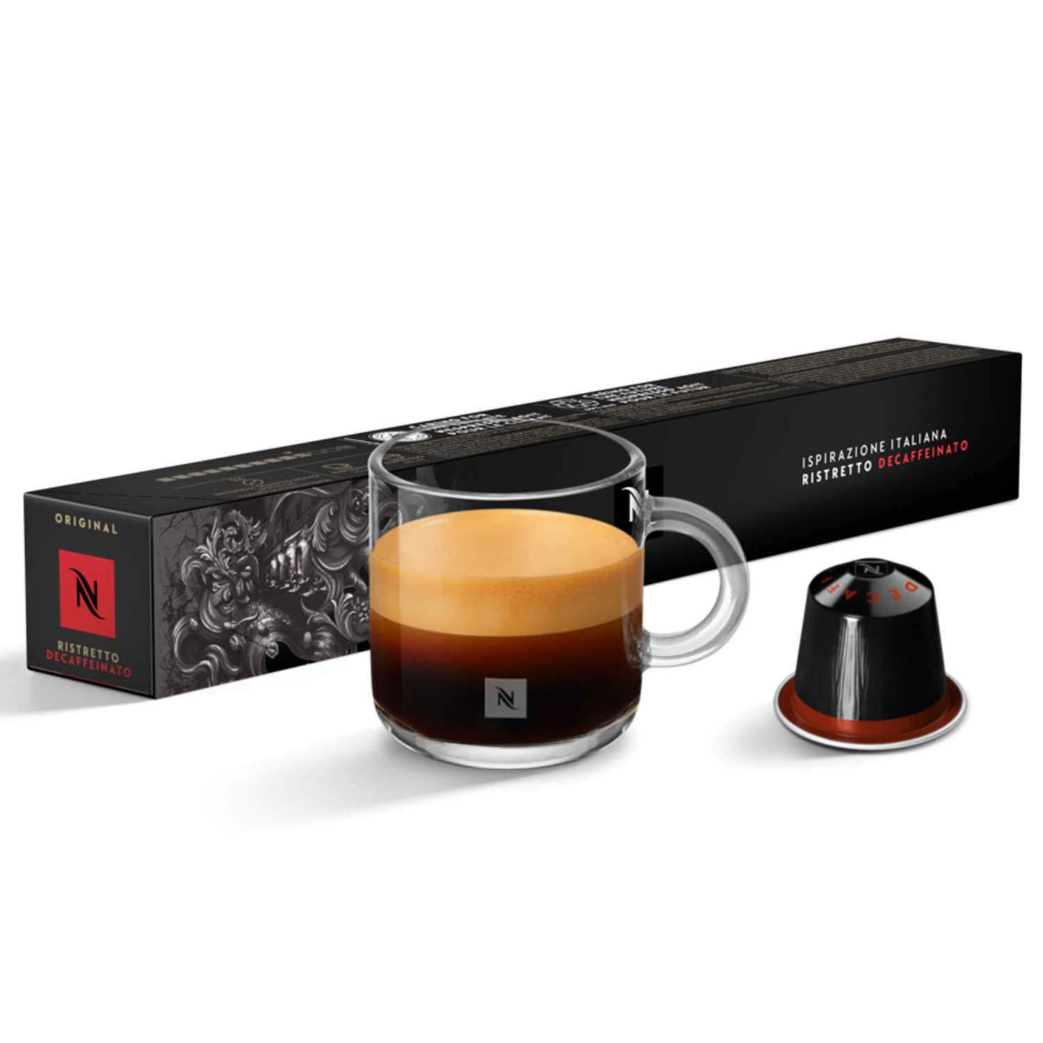 Ristretto Decaffeinato NESPRESSO 1 Sleeve 10 Cápsulas